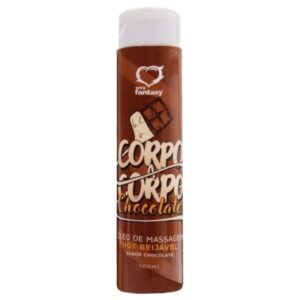 Corpo A Corpo Óleo Hot Beijável Chocolate 100Ml Sexy Fantasy